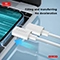  کابل شارژ Type C به Type C ارلدام مدلEC-166C طول 1 متر 